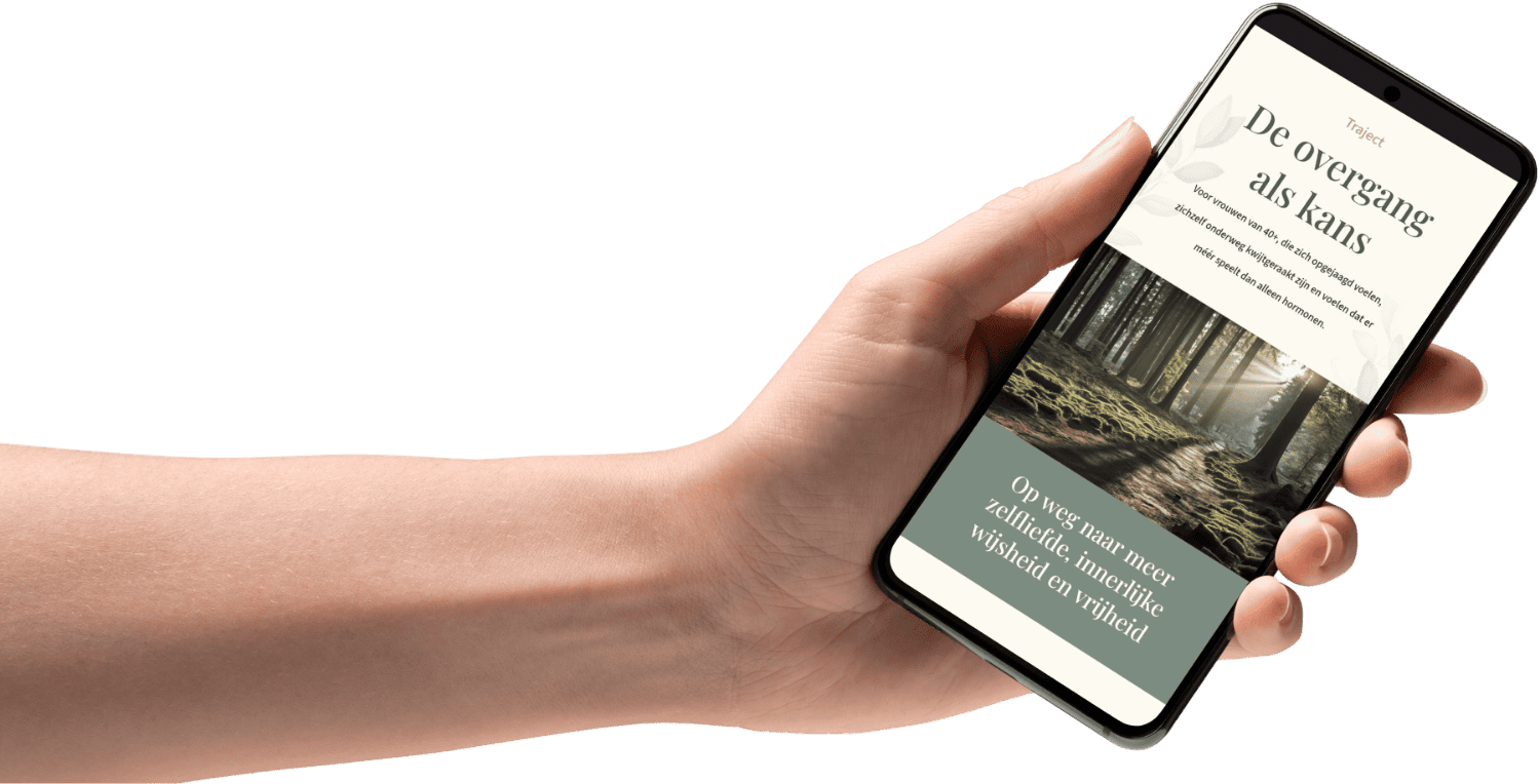 Hand met phone links1